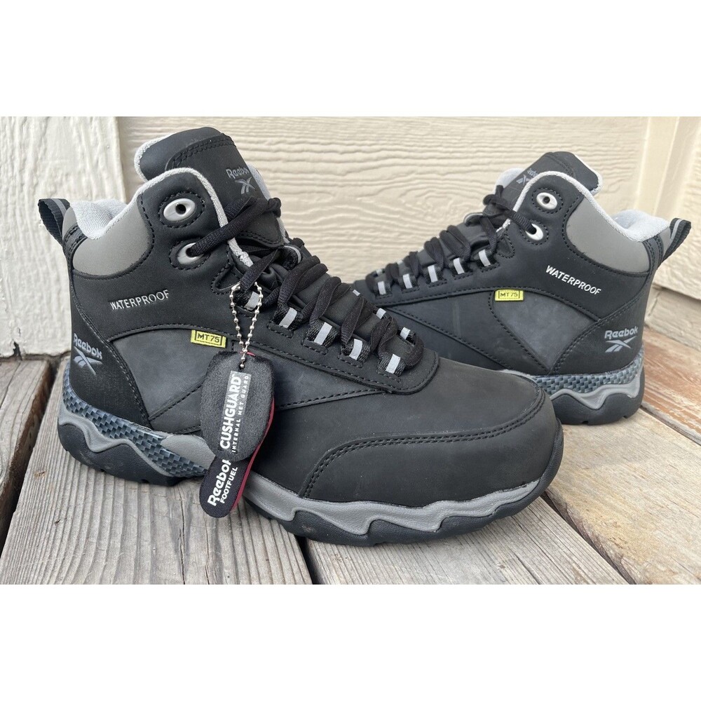 New! Reebok Beamer Women's 9 Men's 7 Composite Toe Work Boots Waterproof RB1067